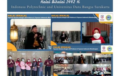 Halal Bihalal 1442 H Indonusa Polytechnic