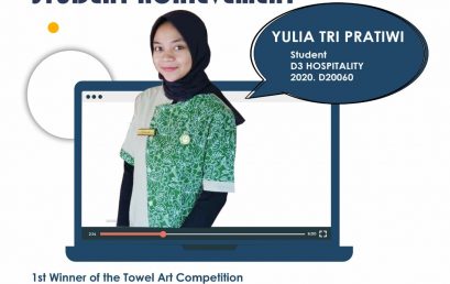 Indonusa Polytechnic Hospitality Student Won 1st Place Towel Art