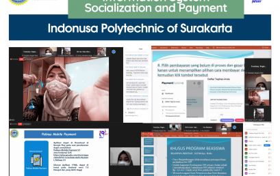 Socialization of Information Systems and Payment of Indonusa Polytechnic of Surakarta