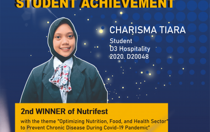 D3 Hospitality Student Successfully Wins 2nd Place in the Nutrifest Competition