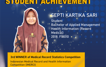 Health Information Management Student Won 3rd Place in Medical Record Statistics Competition